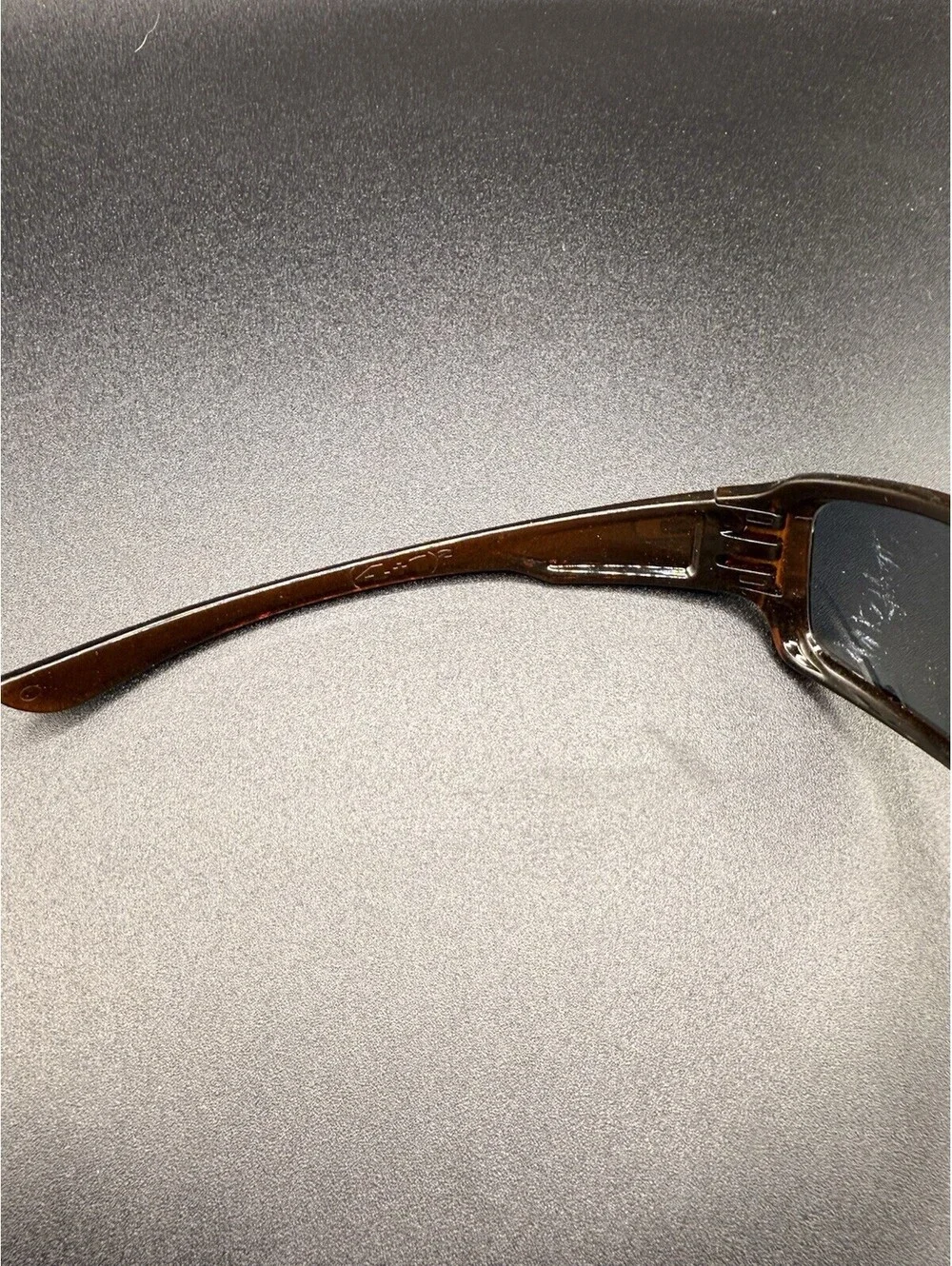 Oakley Five Squared Rootbeer/Grey Polarized Lenses  (No Icons)